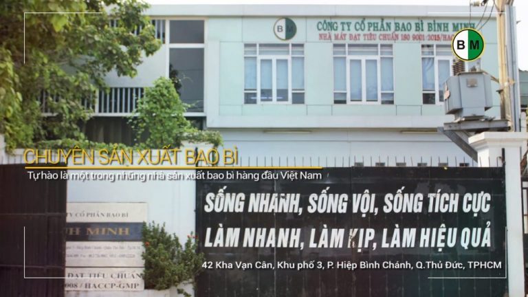 Top 15 công ty sản xuất bao bì uy tín nhất Việt Nam hiện nay 30 Công Ty Cổ Phần Bao bì Bình Minh - 1 trong các công ty sản xuất bao bì uy tín nhất Việt Nam hiện nay