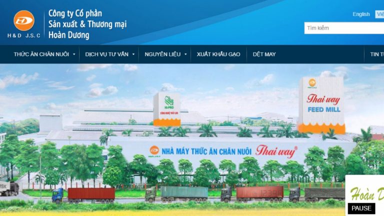 Top 10 công ty thức ăn chăn nuôi 2020