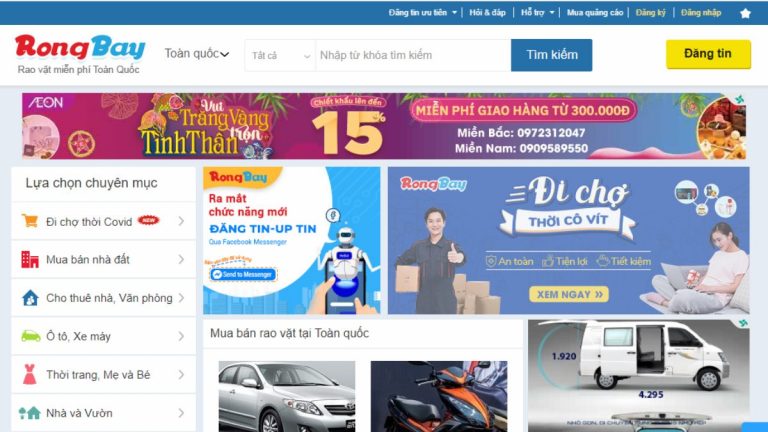 Top 10 website mua sắm lớn nhất Việt Nam 2020