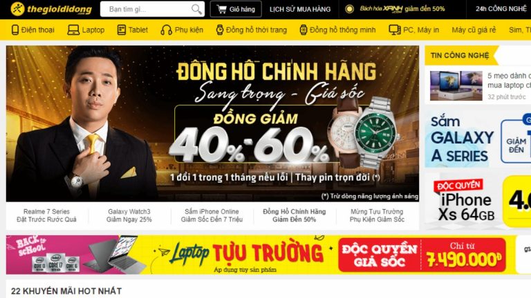 Top 10 website mua sắm lớn nhất Việt Nam 2020