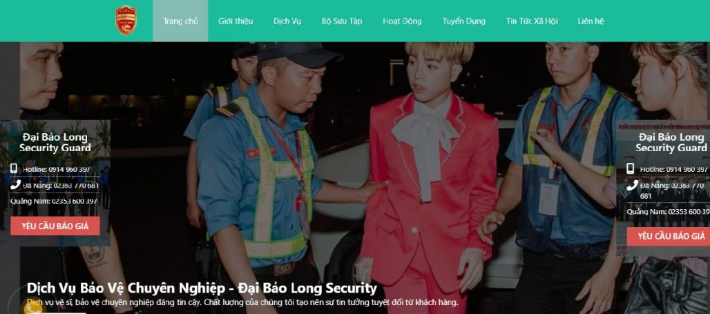 Công ty bảo vệ Đại Bảo Long Security Đà Nẵng