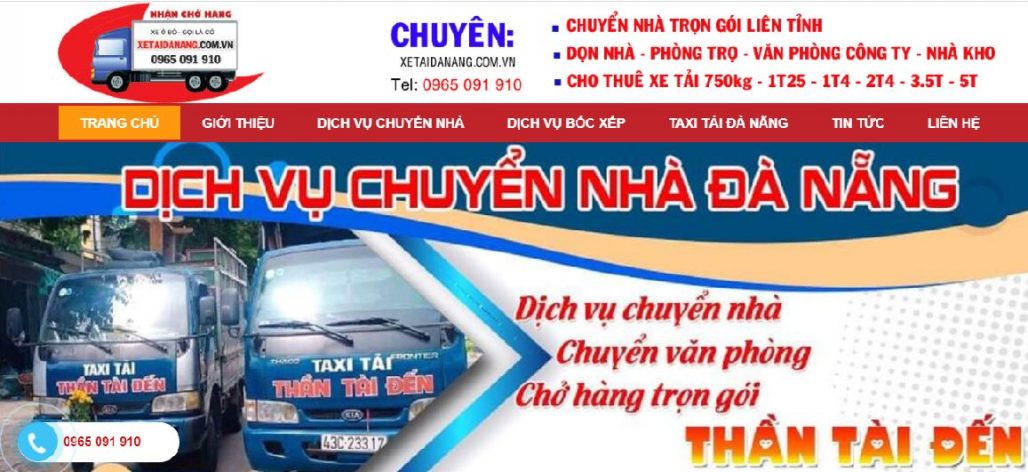Công ty chuyển nhà trọn gói Thần Tài Đến - Đà Nẵng