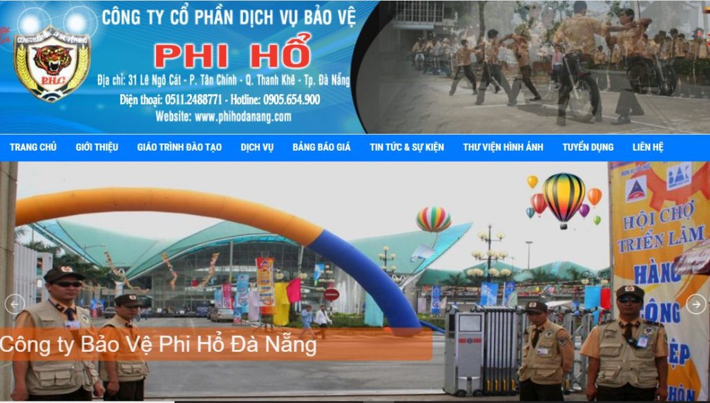 Công ty bảo vệ Phi Hổ Đà Nẵng