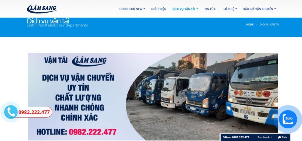 Công ty vận tải Lâm Sang