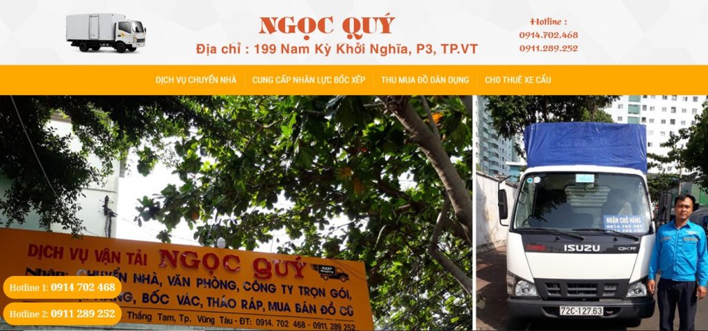 Dịch Vụ Chuyển Nhà Trọn Gói Giá Rẻ Ngọc Quý