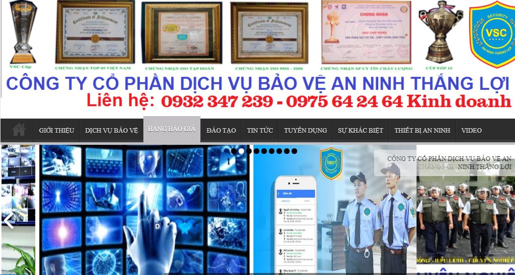 Công Ty Bảo Vệ Thắng Lợi Vsc - Đà Lạt