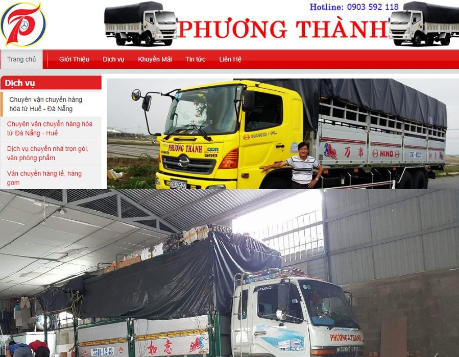 Dịch Vụ Chuyển Nhà Trọn Gói Phương Thành Đà Nẵng