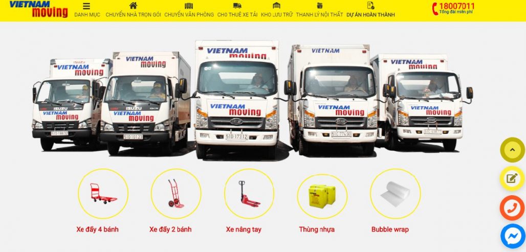 Dịch vụ chuyển nhà trọn gói Vietnam Moving