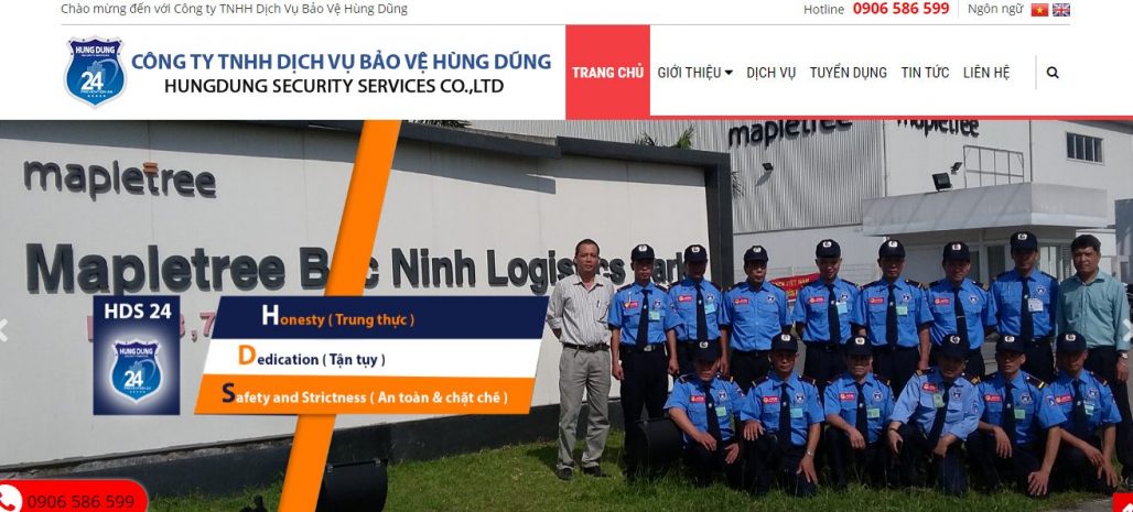 Công Ty TNHH Dịch Vụ Bảo Vệ Hùng Dũng