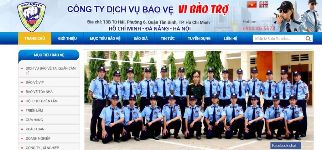 Công ty Bảo Vệ Vi Bảo Trợ Đà Nẵng