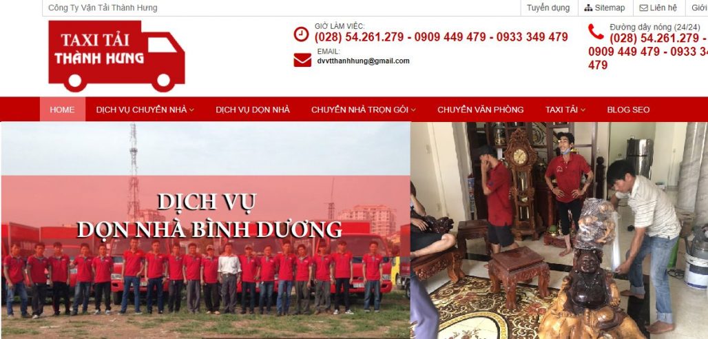 Công ty Taxi tải Thành Hưng