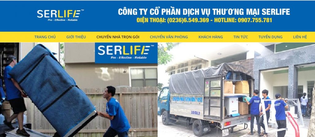 SERLIFE – Dịch Vụ Chuyển Nhà Đà Nẵng Trọn Gói