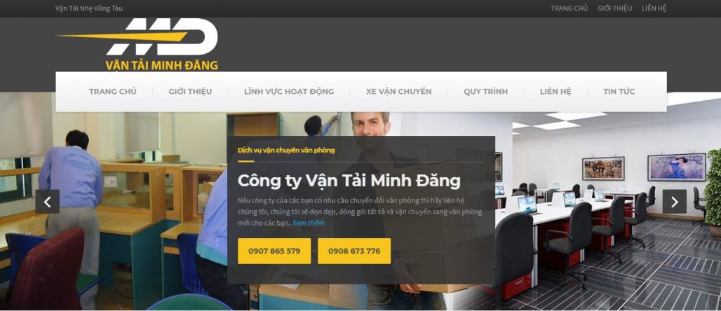 Công ty dịch vụ Vận tải Minh Đăng