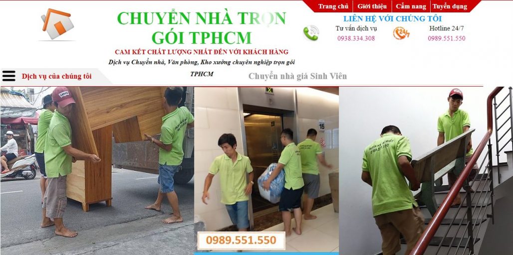 Dịch vụ chuyển nhà trọn gói của Chuyển Nhà Giá Rẻ