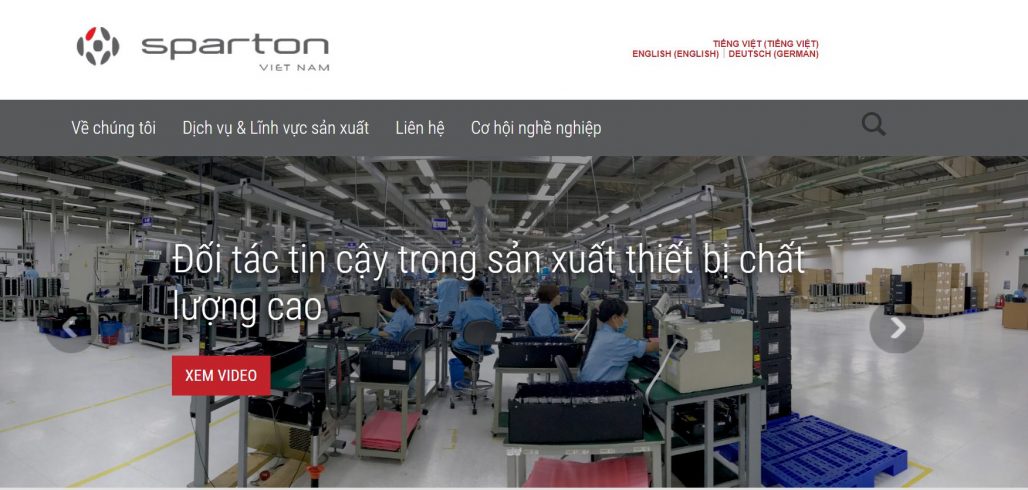 Công ty thiết bị y tế Spartronics Việt Nam