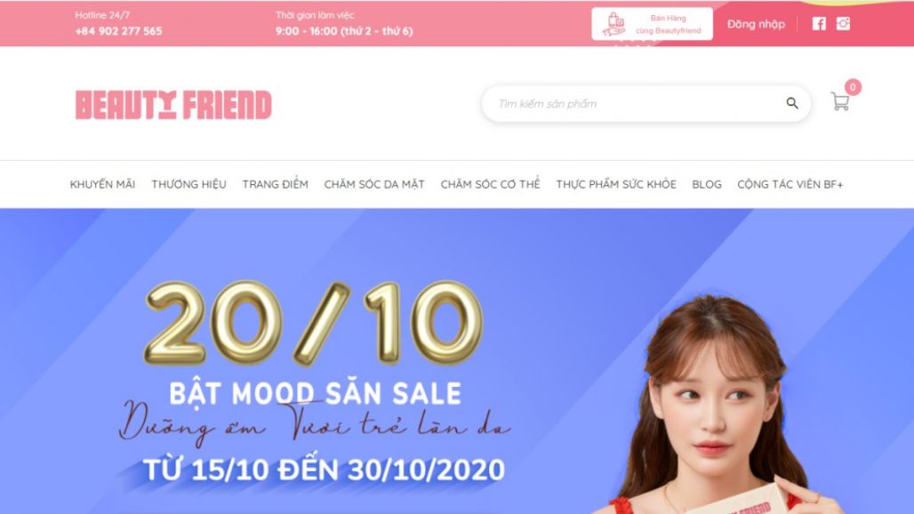 TOP 10 WEBSITES BÁN MỸ PHẨM ONLINE UY TÍN NHẤT 2021