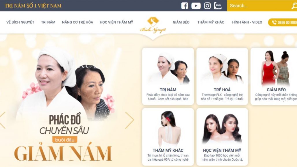 TOP 9 SPA CHĂM SÓC DA MẶT UY TÍN TẠI HÀ NỘI 2021
