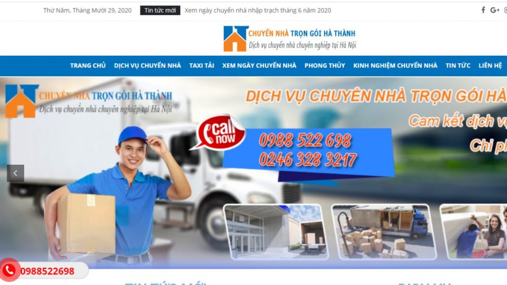 TOP 10 CÔNG TY CHUYỂN NHÀ UY TÍN TẠI HÀ NỘI 2021