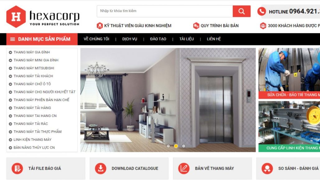 TOP 9 CÔNG TY CUNG CẤP VÀ LẮP ĐẶT THANG MÁY UY TÍN TẠI HÀ NỘI 2021