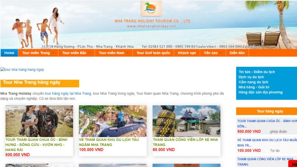 Top 8 công ty du lịch uy tín tại Nha Trang Khánh Hòa 2021