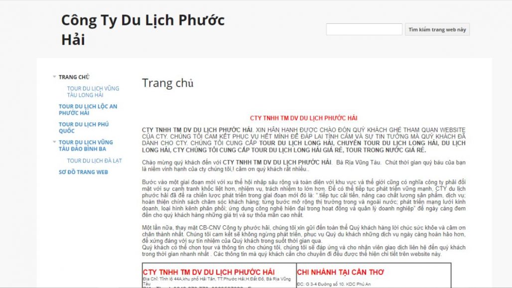 Top 5 công ty du lịch uy tín tại Bà Rịa Vũng Tàu 2021