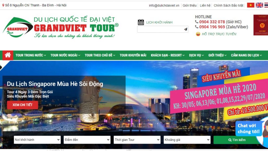 Top 9 công ty du lịch uy tín tại Hà Nội 2021
