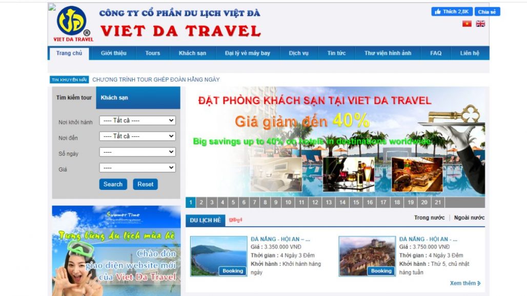 Top 10 công ty du lịch uy tín nhất Đà Nẵng 2021