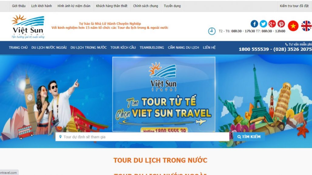 Top 10 công ty du lịch uy tín tại TPHCM 2021