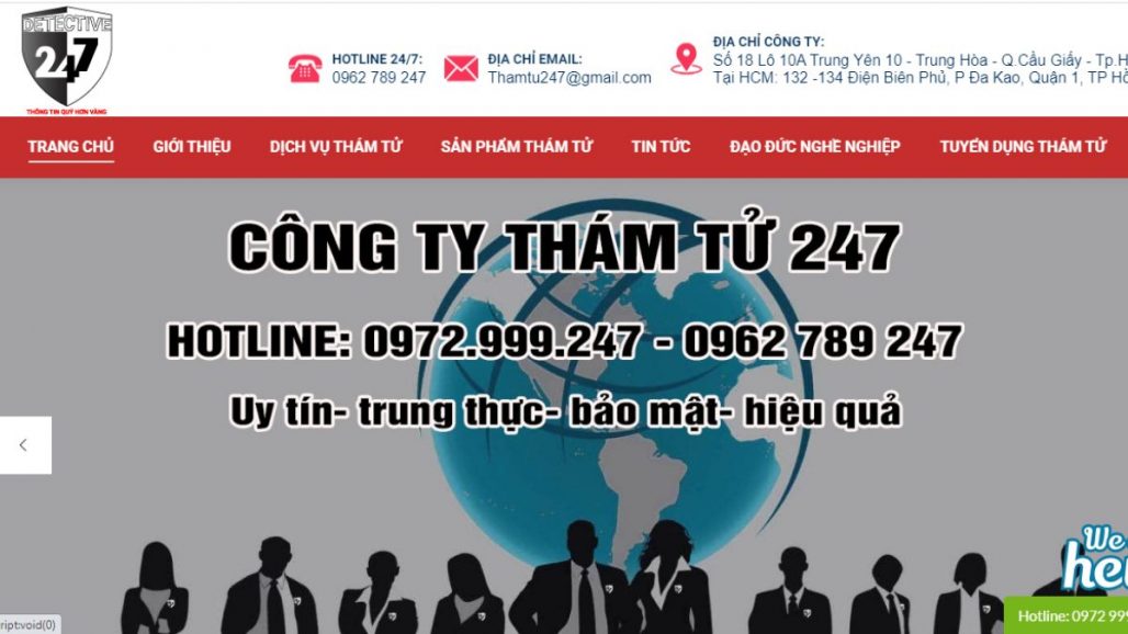 Top 10 công ty thám tử tư uy tín nhất tại TPHCM 2021