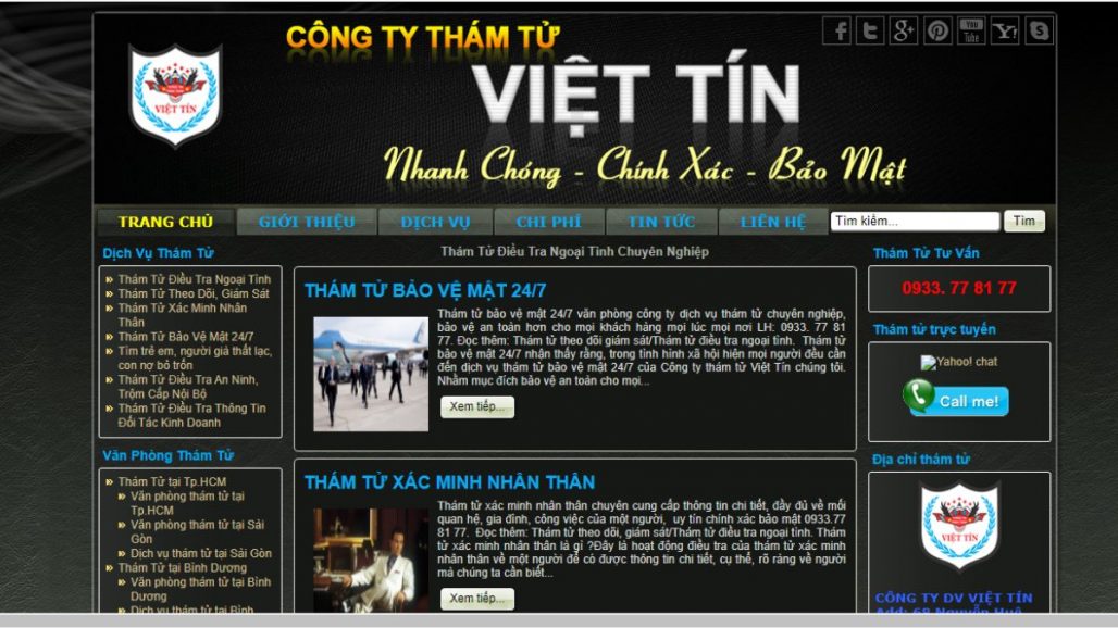 Top 10 công ty thám tử tư uy tín nhất tại TPHCM 2021