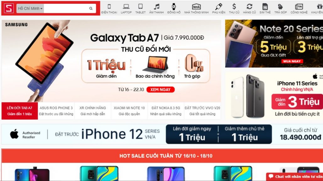 TOP 10 WEBSITE BÁN PHỤ KIỆN ĐIỆN THOẠI UY TÍN NHẤT 2021