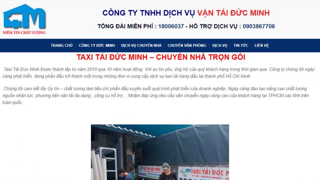TOP 10 CÔNG TY CHUYỂN NHÀ UY TÍN TẠI TP.HCM 2021