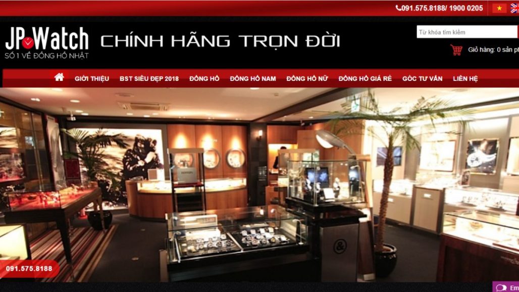 TOP 10 WEBSITE BÁN ĐỒNG HỒ UY TÍN NHẤT 2021