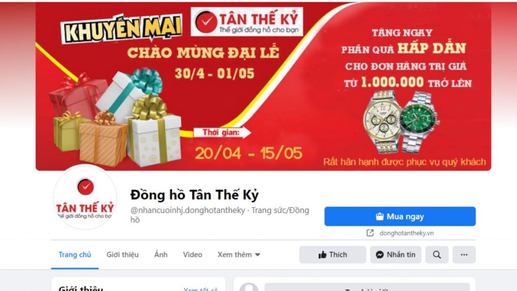 TOP 10 WEBSITE BÁN ĐỒNG HỒ UY TÍN NHẤT 2021