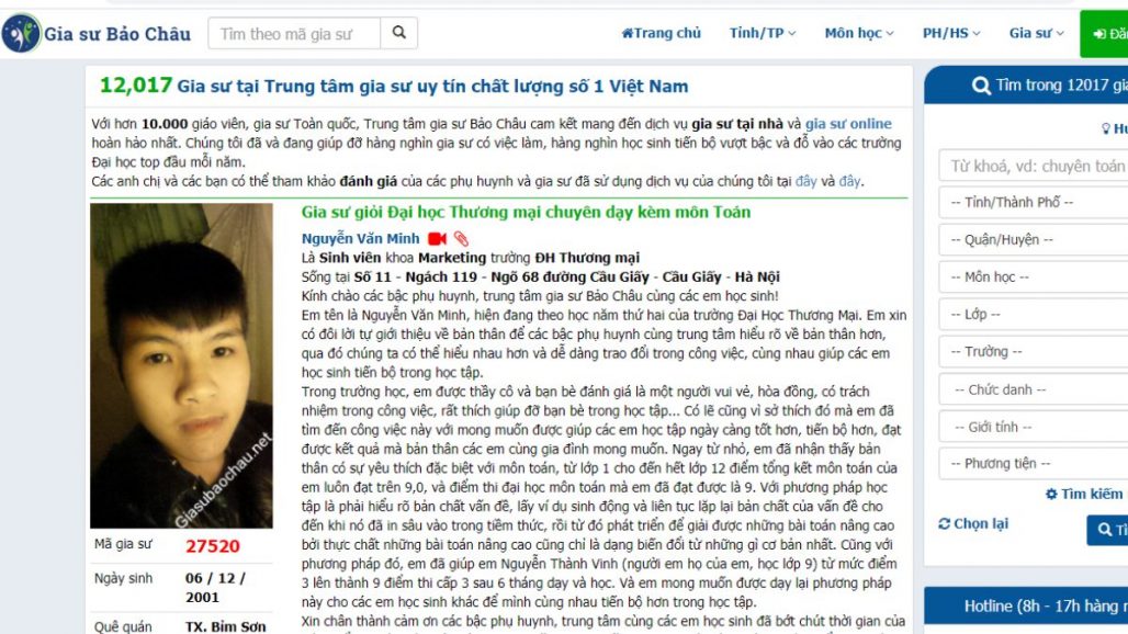 TOP 10 TRUNG TÂM GIA SƯ UY TÍN Ở HÀ NỘI 2021