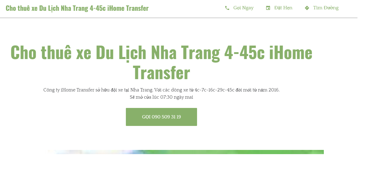 (2021)Top 10 công ty dịch vụ thuê xe uy tín tại Nha Trang
