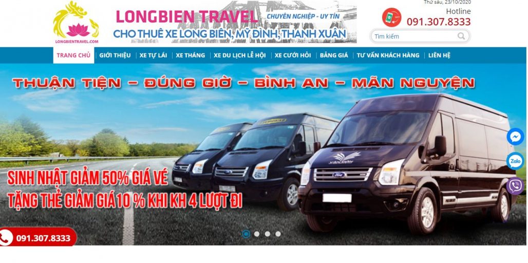 (2011) Top 10 công ty dịch vụ thuê xe uy tín tại Hà Nội
