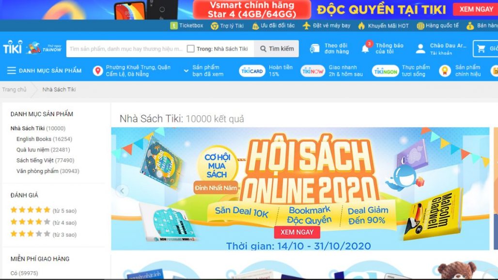 TOP 8 WEBSITES MUA BÁN SÁCH ONLINE UY TÍN NHẤT 2021