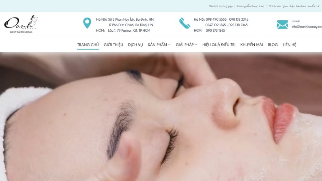 TOP 9 SPA CHĂM SÓC DA MẶT UY TÍN TẠI HÀ NỘI 2021