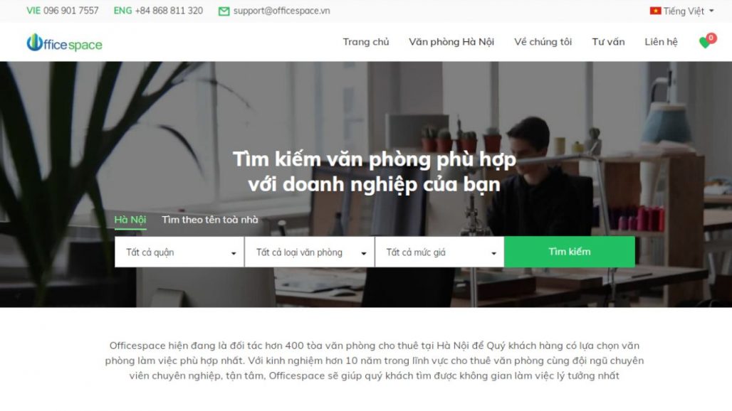 TOP 9 CÔNG TY CHO THUÊ VĂN PHÒNG UY TÍN TẠI HÀ NỘI 2021