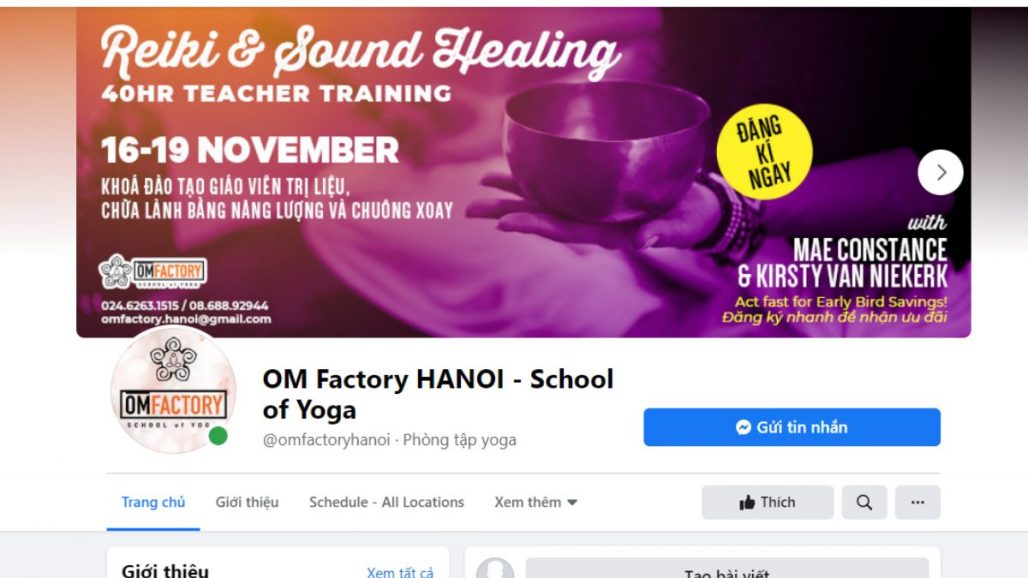 TOP 9 TRUNG TÂM YOGA UY TÍN NHẤT HÀ NỘI 2021