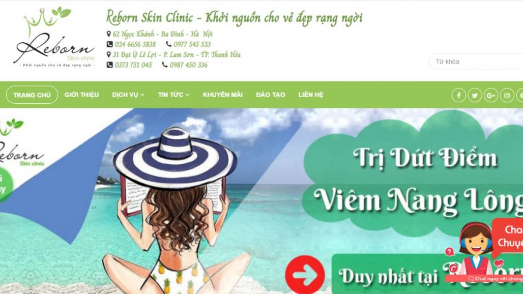 TOP 9 SPA CHĂM SÓC DA MẶT UY TÍN TẠI HÀ NỘI 2021