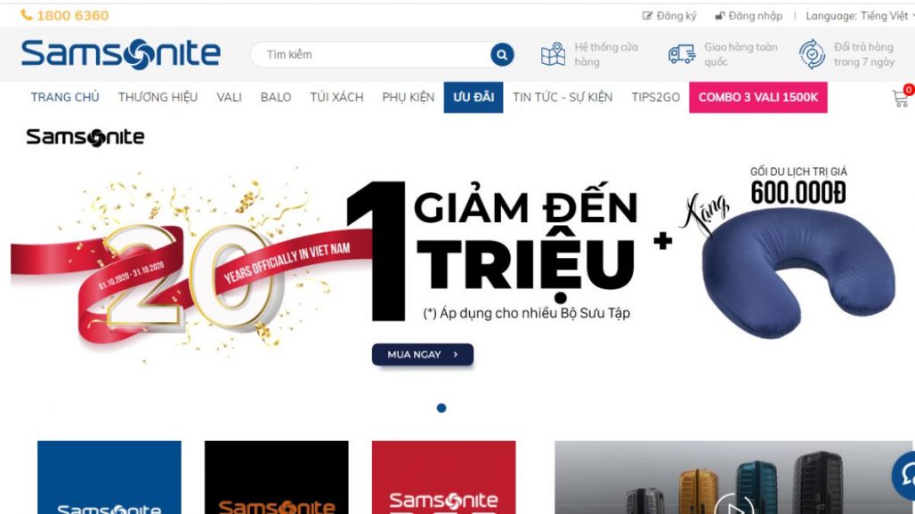 TOP 9 WEBSITE BÁN VALI KÉO, BALO, TÚI XÁCH UY TÍN 2021