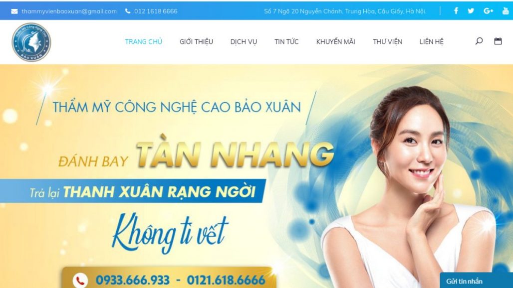 TOP 10 ĐỊA CHỈ XÓA XĂM UY TÍN VÀ AN TOÀN TẠI HÀ NỘI 2021