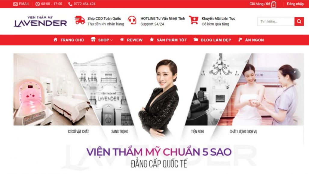 TOP 10 THẨM MỸ VIỆN CHO NỮ UY TÍN TẠI TP.HCM 2021