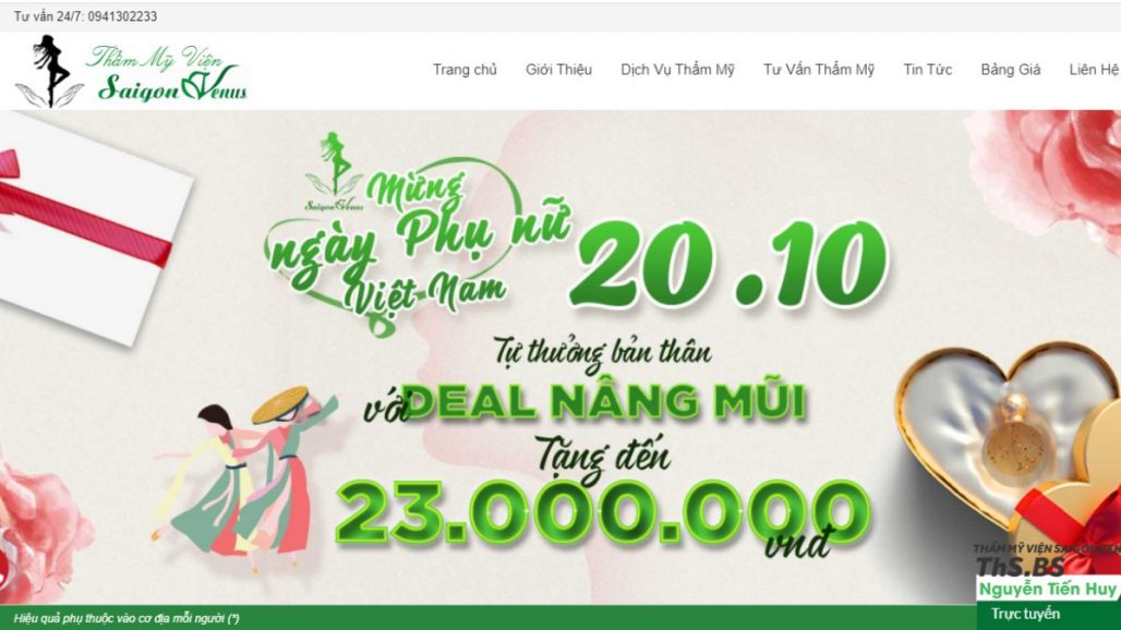 TOP 10 THẨM MỸ VIỆN CHO NỮ UY TÍN TẠI TP.HCM 2021