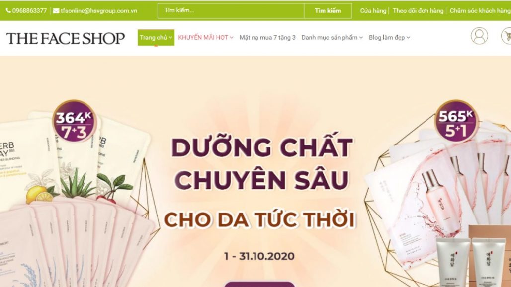 TOP 10 WEBSITES BÁN MỸ PHẨM ONLINE UY TÍN NHẤT 2021
