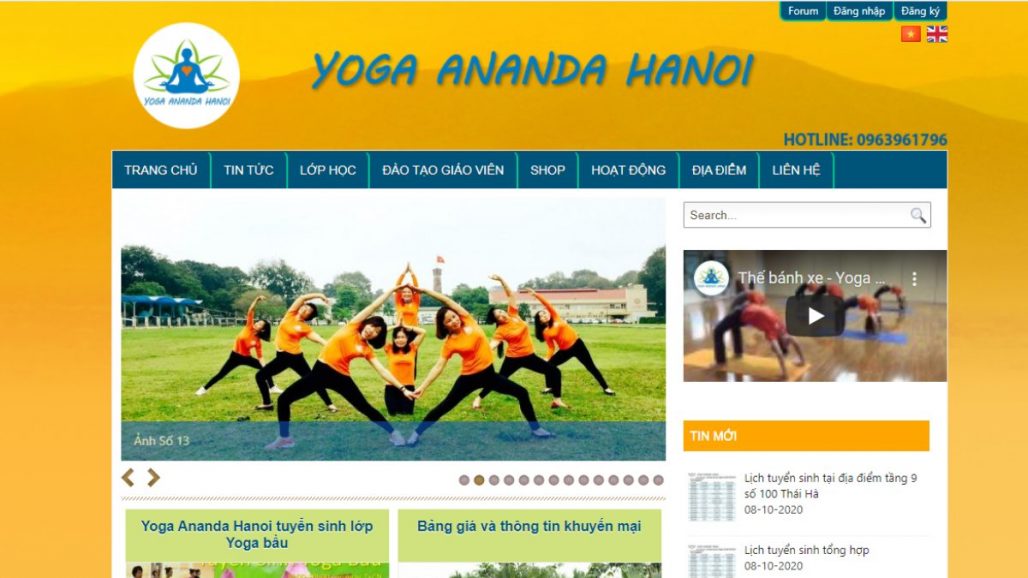 TOP 9 TRUNG TÂM YOGA UY TÍN NHẤT HÀ NỘI 2021