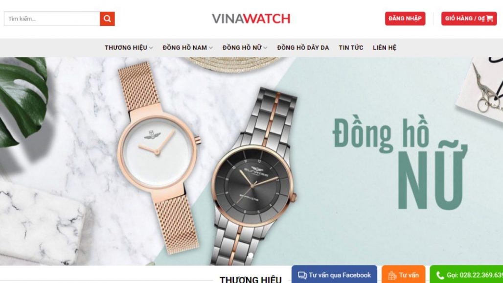 TOP 10 WEBSITE BÁN ĐỒNG HỒ UY TÍN NHẤT 2021