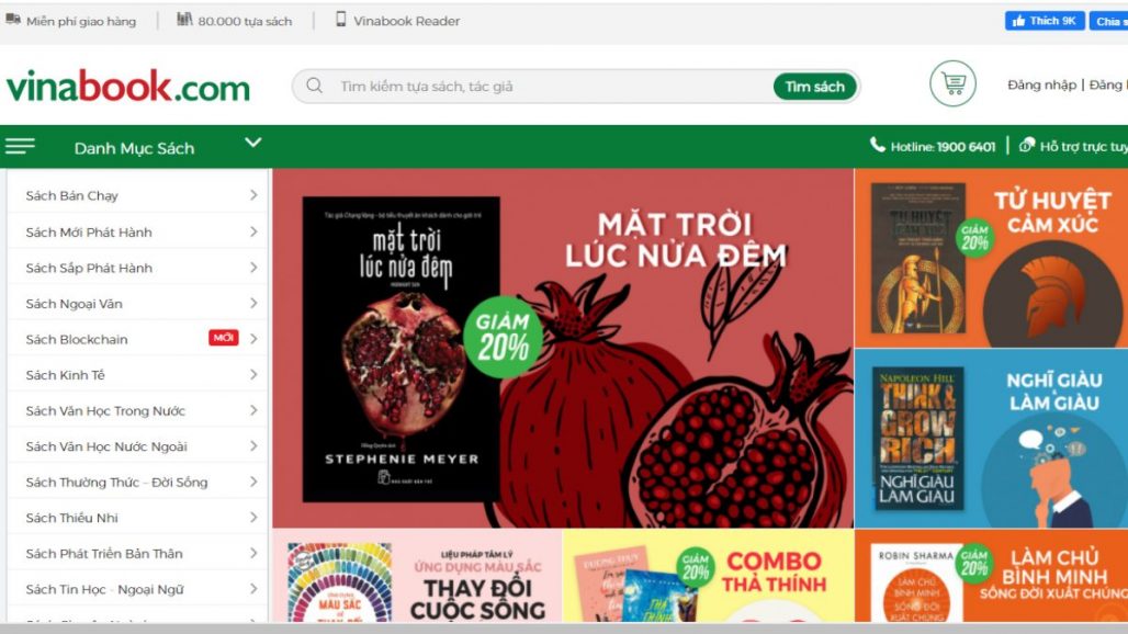 TOP 8 WEBSITES MUA BÁN SÁCH ONLINE UY TÍN NHẤT 2021